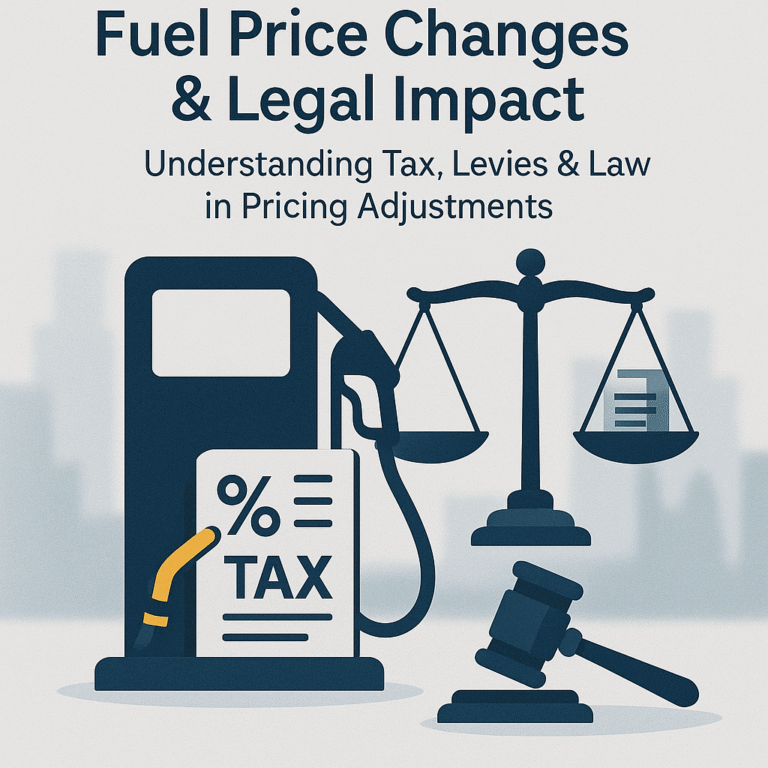 When does a change in law follow from a change in fuel price?