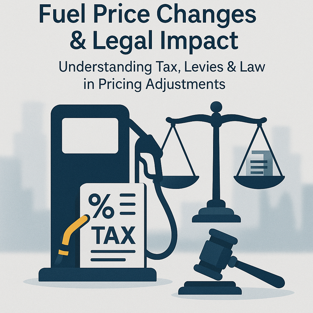 When does a change in law follow from a change in fuel price?