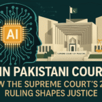 AI in Pakistani Courts