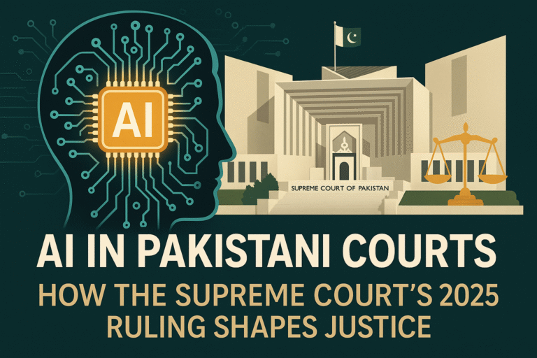 AI in Pakistani Courts