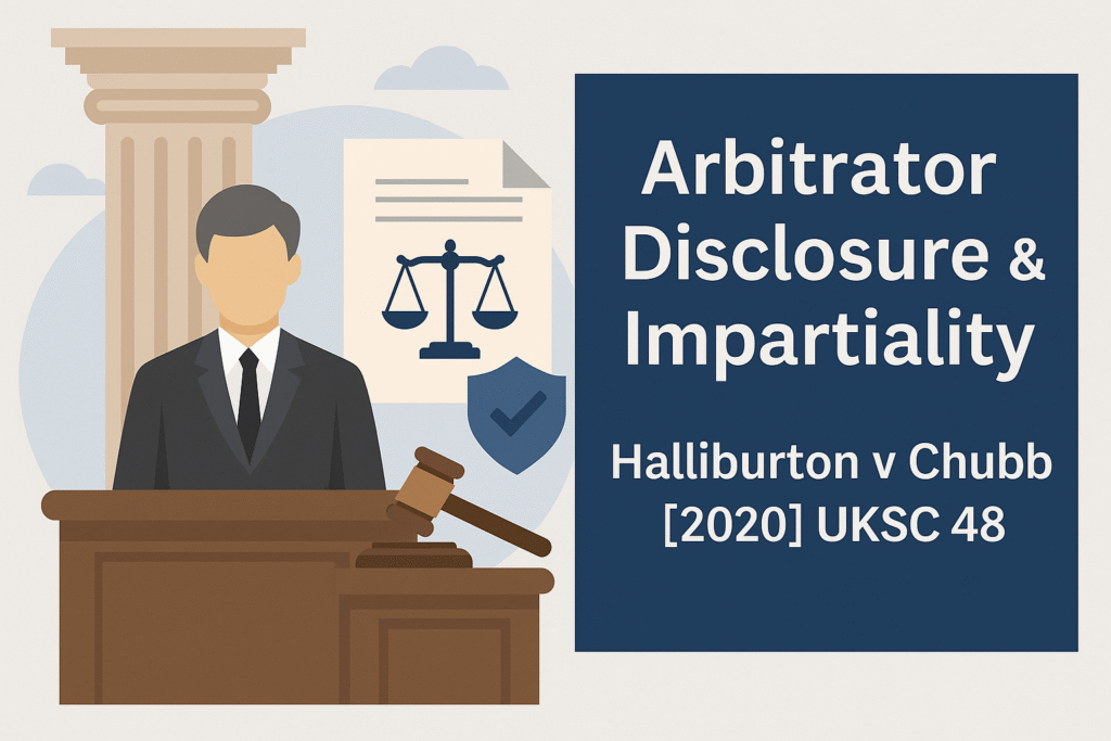 Arbitrator Disclosure: