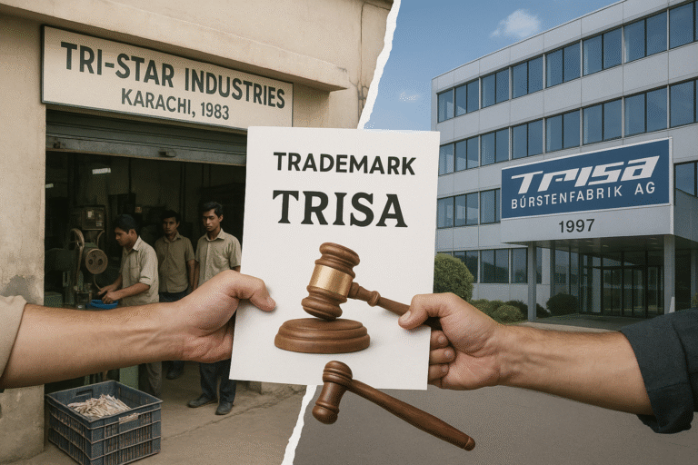 TRISA trademark dispute Pakistan