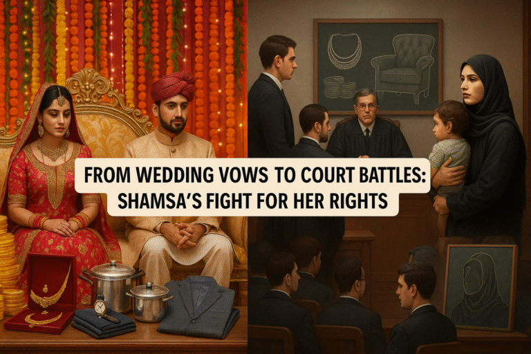 fights to reclaim her dowry