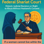 کیا خُلع کا حق عورت کا بنیادی حق ہے؟