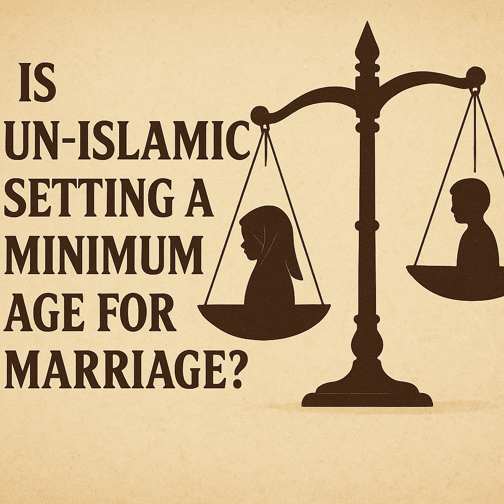 Is Un-Islamic Setting a Minimum Age for Marriage?